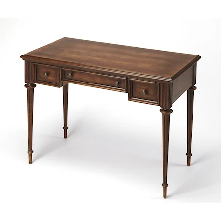 Edmund Dark Toffee Writing Desk